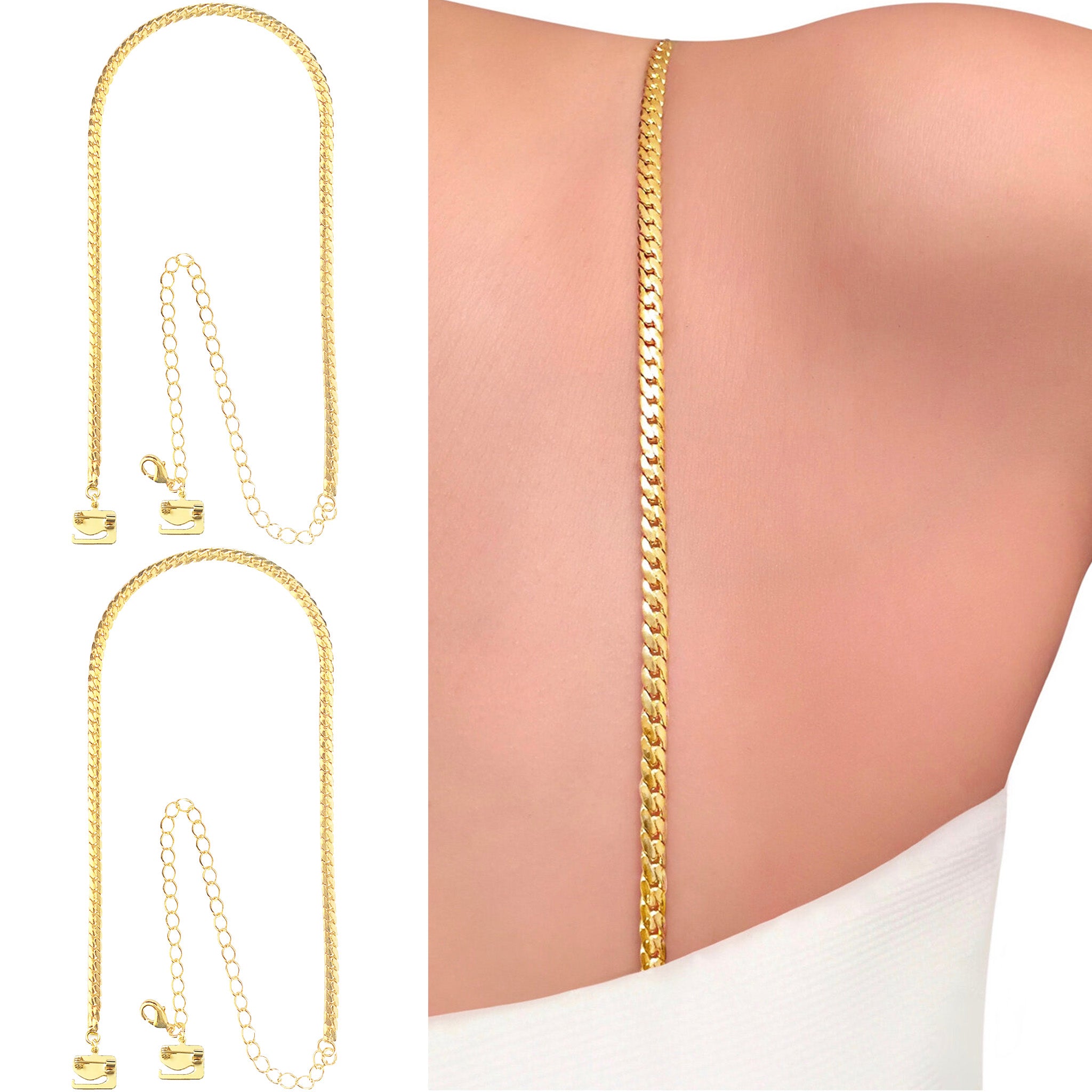 gold straps for dress ZAPAKA Women Prom Dress Golden Mermaid Spaghetti Straps Sequin Evening Dress With Slit, Golden / UK28